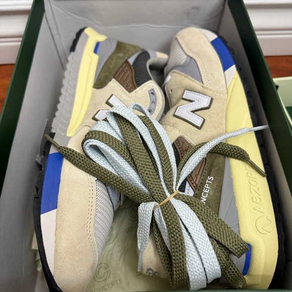 New Balance 998 MiUSA Concepts C-Note 10th Anniversary (2023) Size 10.5 - Picture 7 of 10